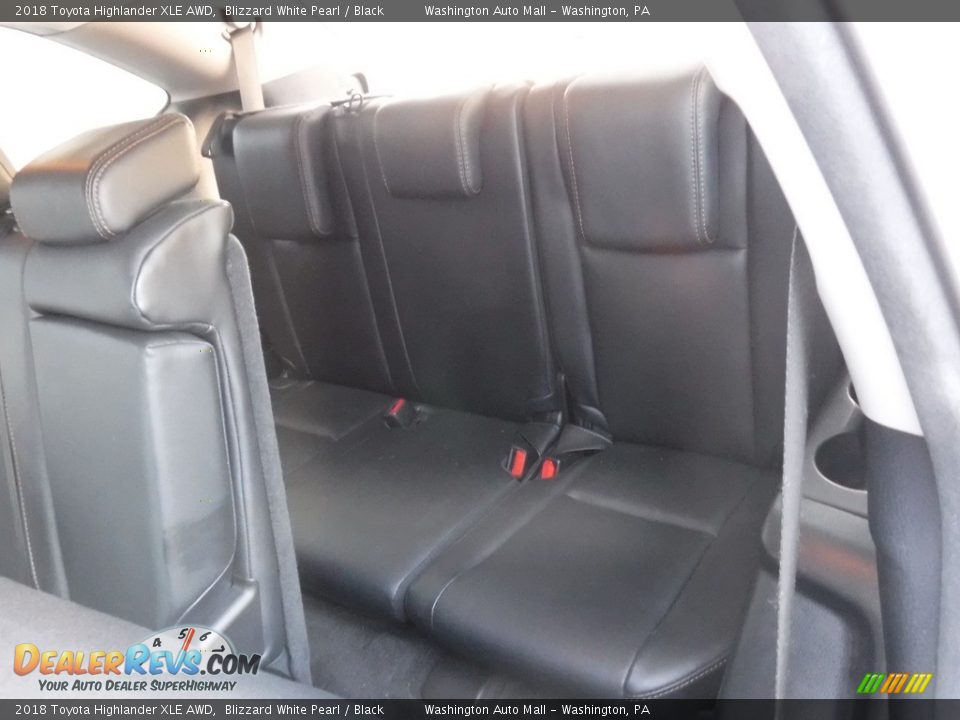 2018 Toyota Highlander XLE AWD Blizzard White Pearl / Black Photo #26