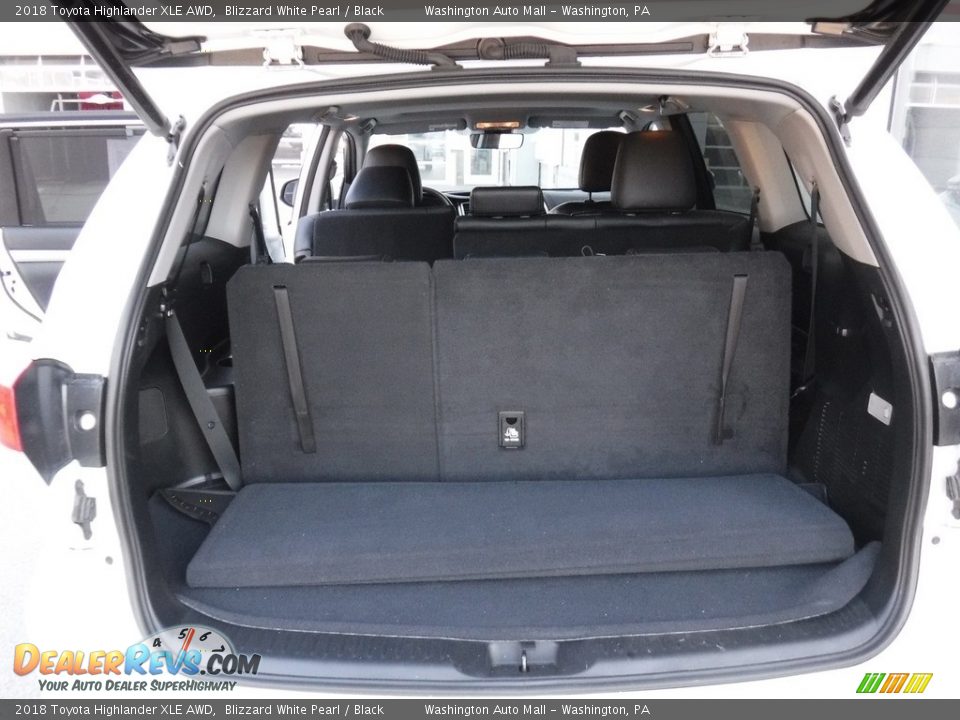 2018 Toyota Highlander XLE AWD Blizzard White Pearl / Black Photo #29