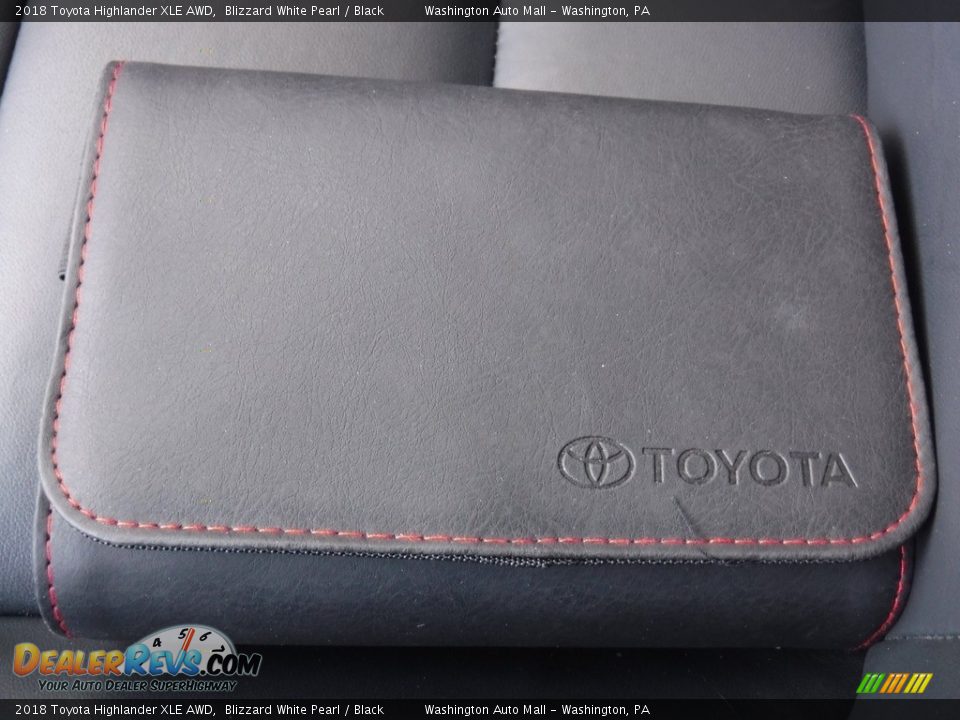 2018 Toyota Highlander XLE AWD Blizzard White Pearl / Black Photo #30
