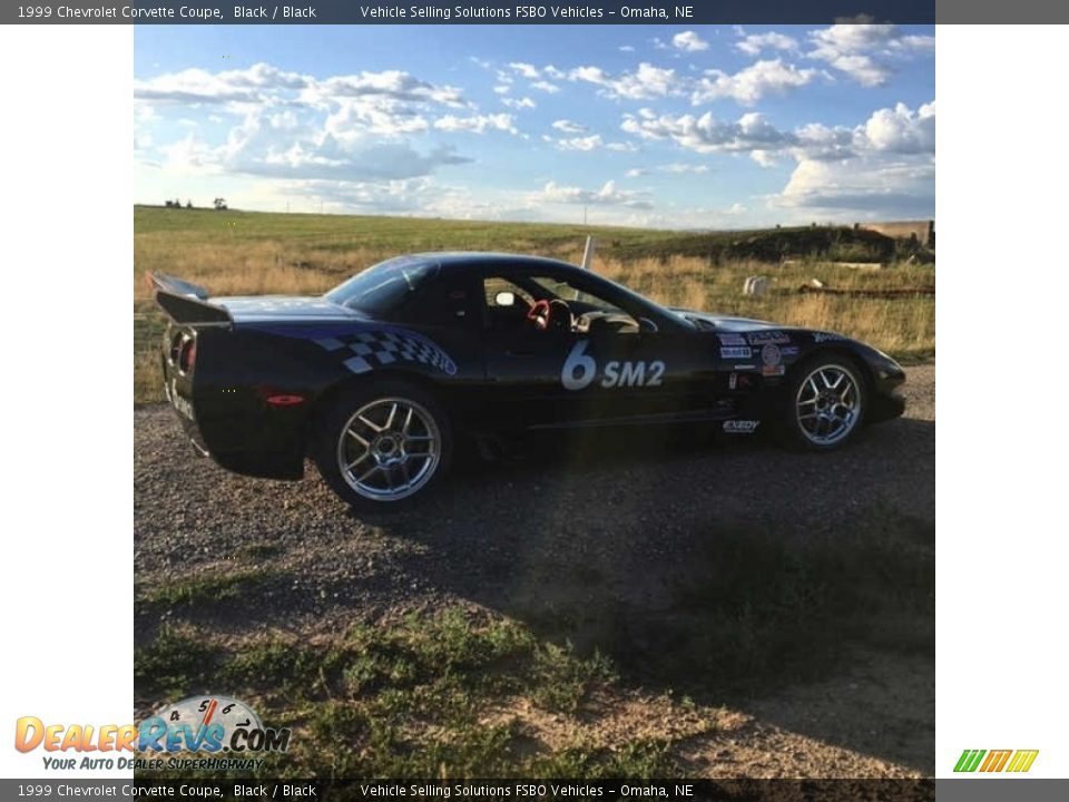 1999 Chevrolet Corvette Coupe Black / Black Photo #1