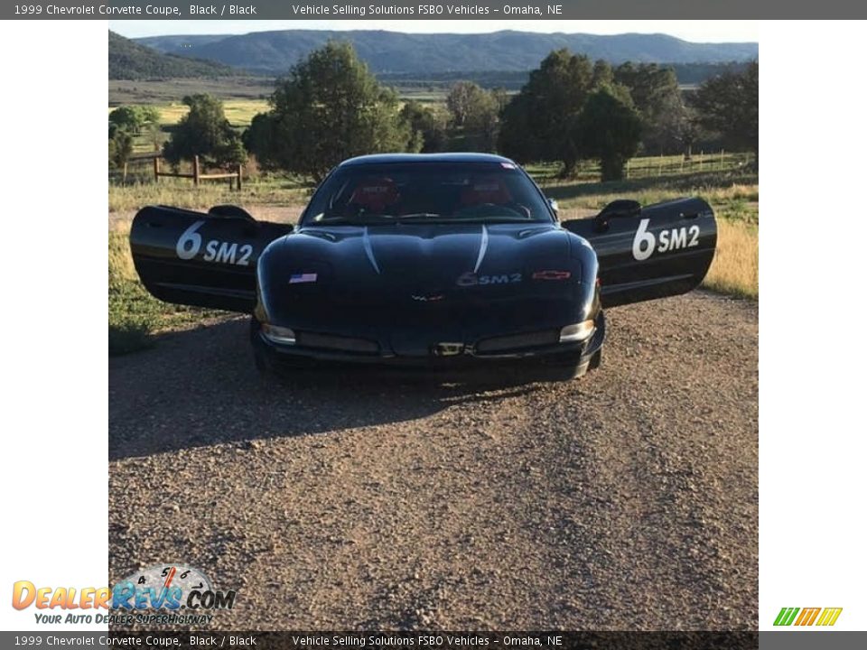 1999 Chevrolet Corvette Coupe Black / Black Photo #6