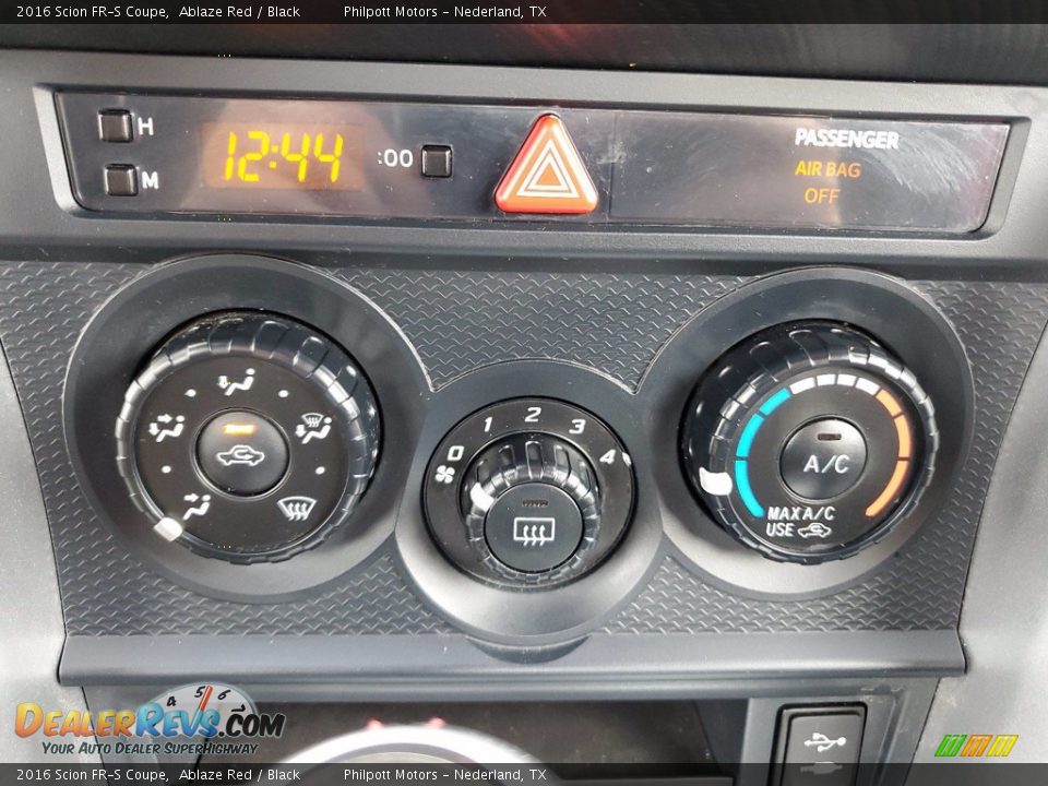Controls of 2016 Scion FR-S Coupe Photo #16
