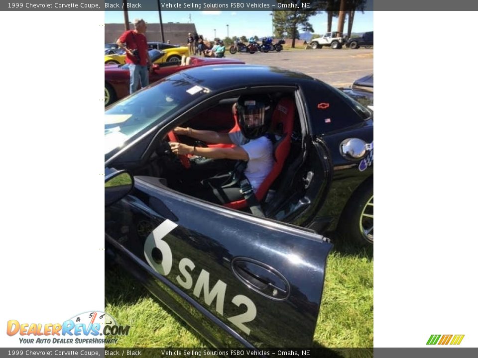 1999 Chevrolet Corvette Coupe Black / Black Photo #7