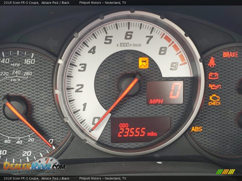 2016 Scion FR-S Coupe Gauges Photo #18