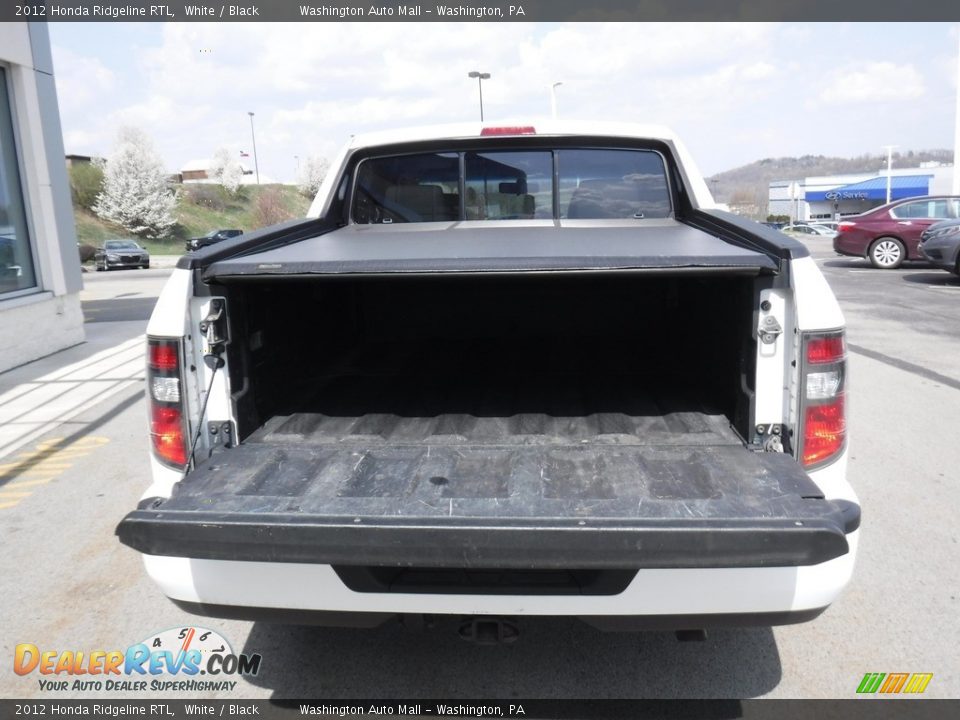 2012 Honda Ridgeline RTL White / Black Photo #13