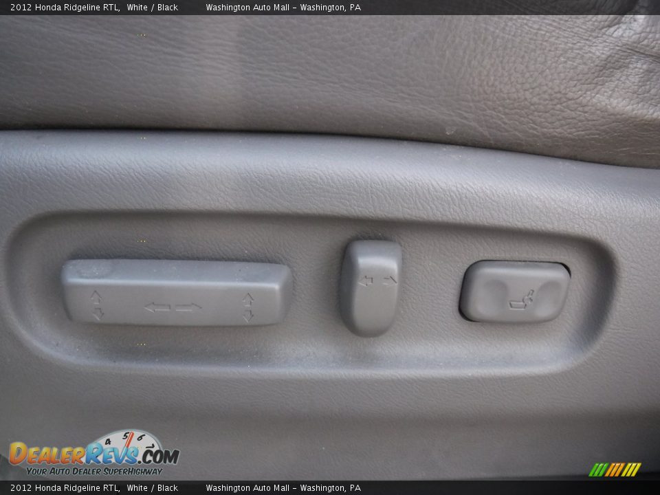 2012 Honda Ridgeline RTL White / Black Photo #20