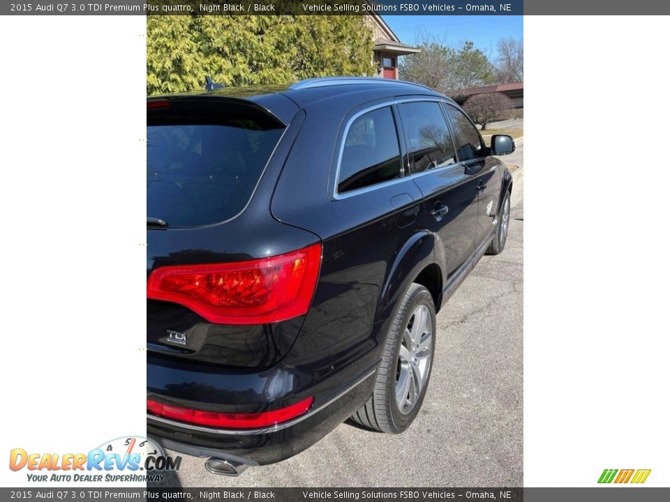 2015 Audi Q7 3.0 TDI Premium Plus quattro Night Black / Black Photo #9