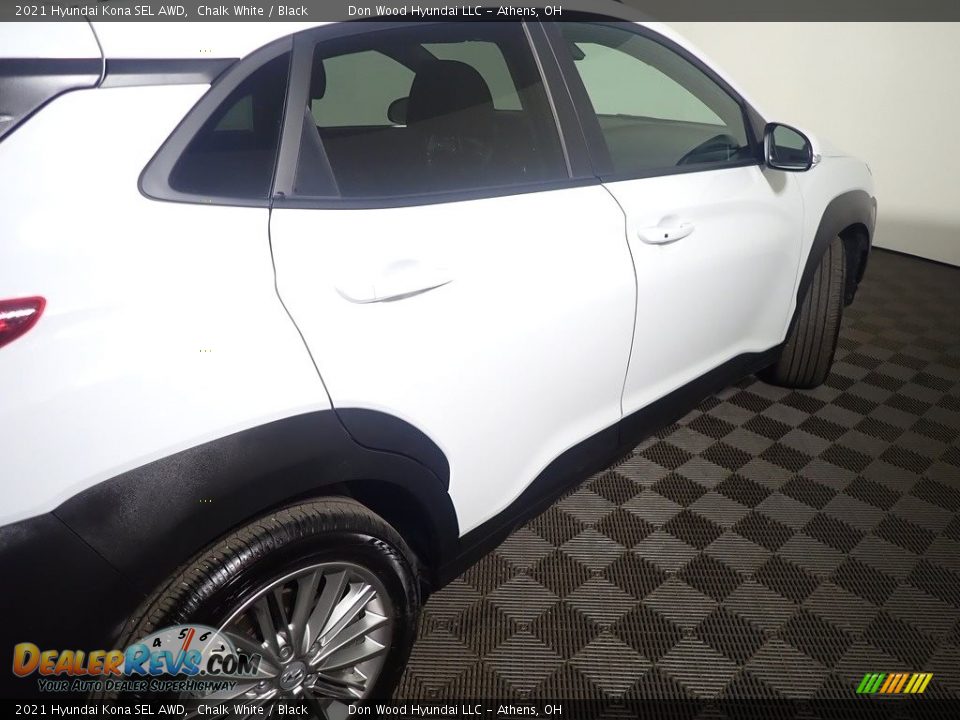 2021 Hyundai Kona SEL AWD Chalk White / Black Photo #20