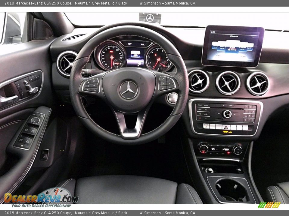 2018 Mercedes-Benz CLA 250 Coupe Mountain Grey Metallic / Black Photo #4