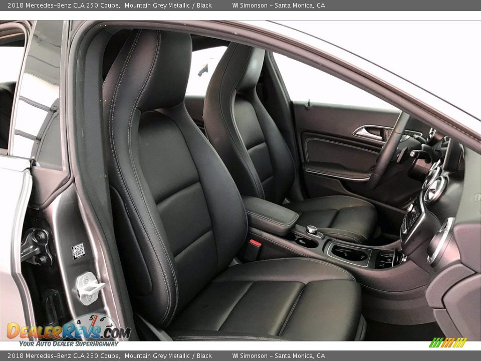 2018 Mercedes-Benz CLA 250 Coupe Mountain Grey Metallic / Black Photo #6