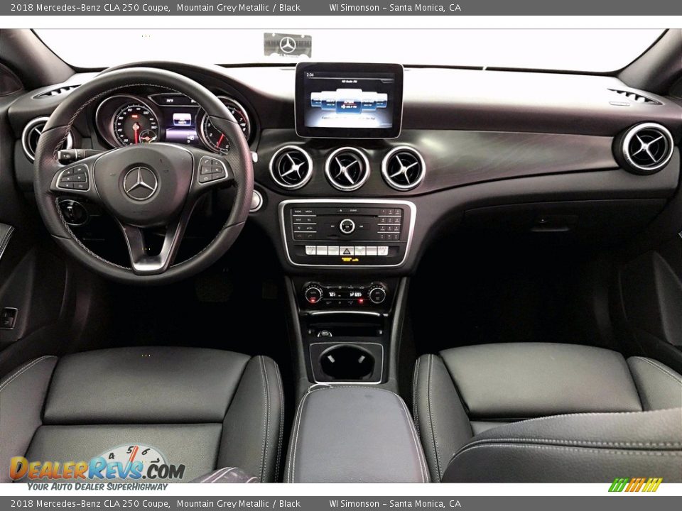 2018 Mercedes-Benz CLA 250 Coupe Mountain Grey Metallic / Black Photo #15