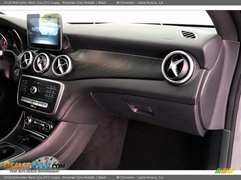 2018 Mercedes-Benz CLA 250 Coupe Mountain Grey Metallic / Black Photo #16