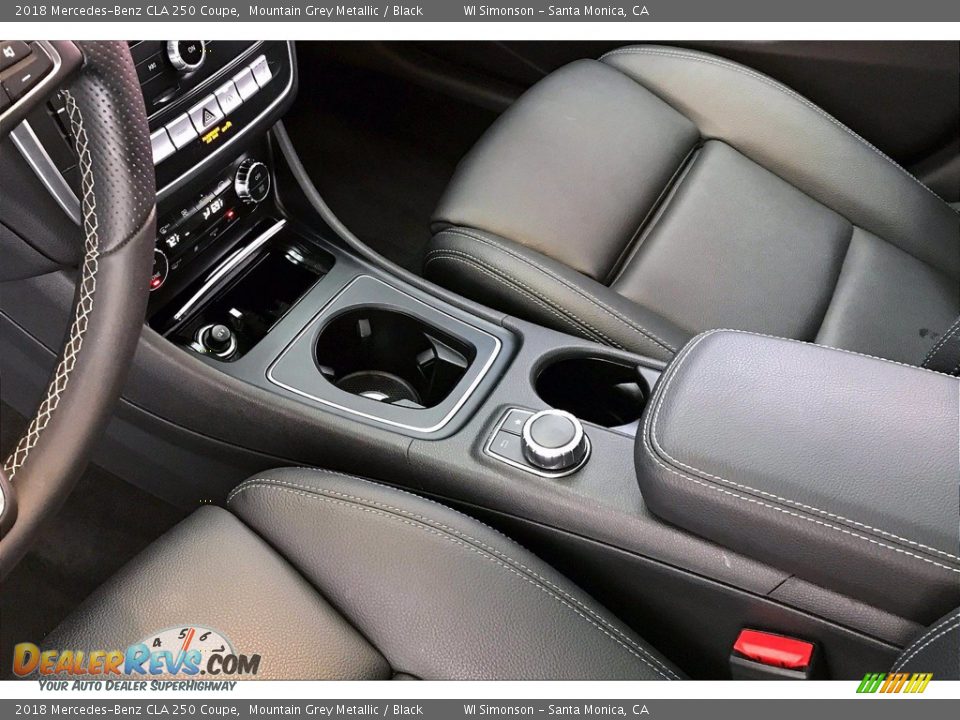 2018 Mercedes-Benz CLA 250 Coupe Mountain Grey Metallic / Black Photo #17