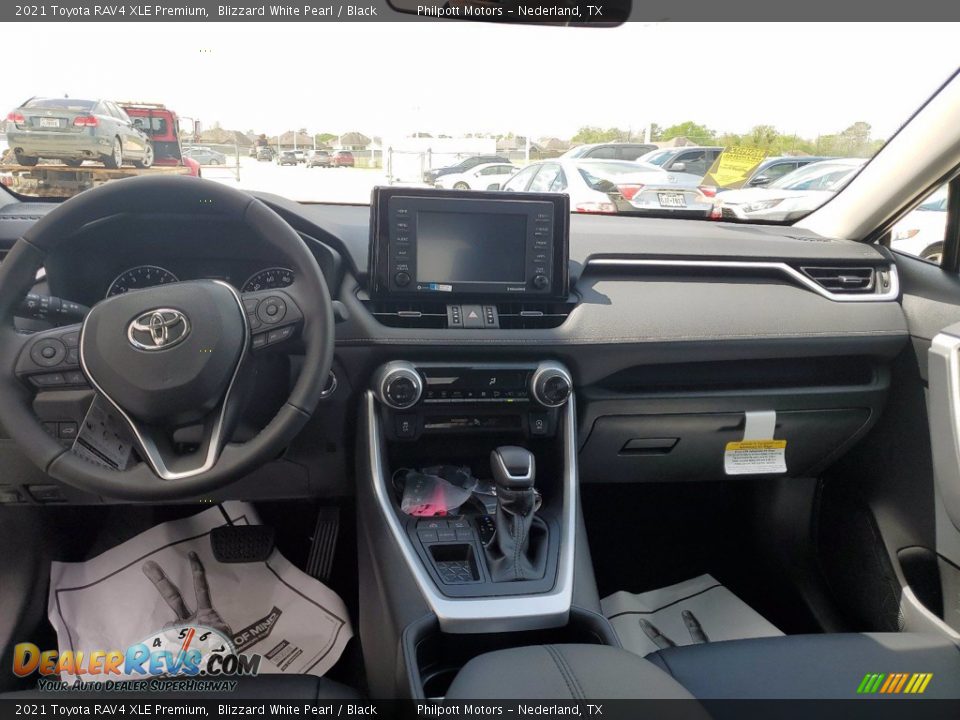 2021 Toyota RAV4 XLE Premium Blizzard White Pearl / Black Photo #5