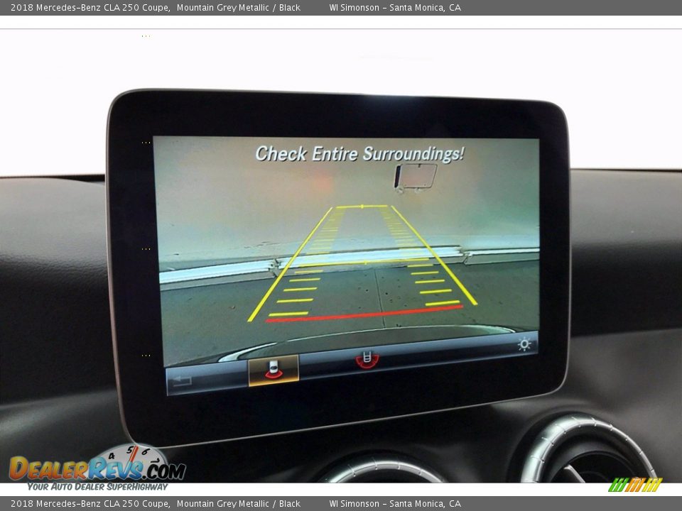 2018 Mercedes-Benz CLA 250 Coupe Mountain Grey Metallic / Black Photo #24
