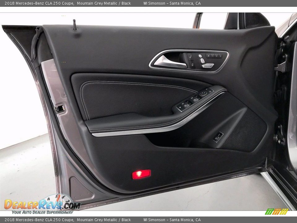 2018 Mercedes-Benz CLA 250 Coupe Mountain Grey Metallic / Black Photo #26