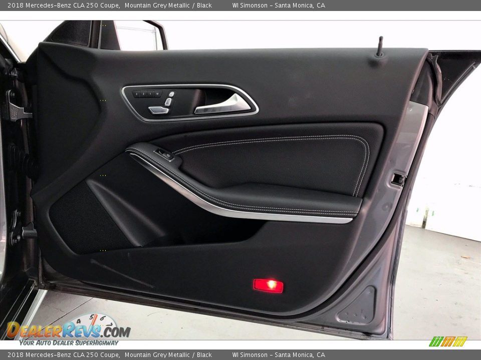 2018 Mercedes-Benz CLA 250 Coupe Mountain Grey Metallic / Black Photo #27