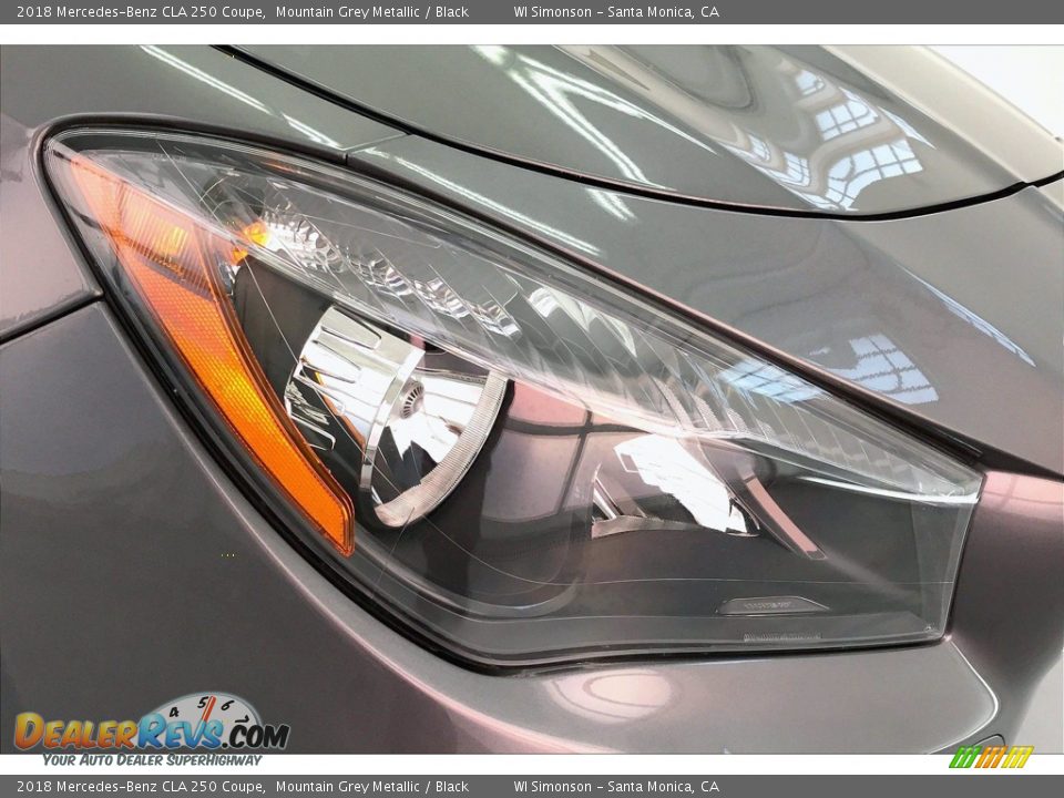 2018 Mercedes-Benz CLA 250 Coupe Mountain Grey Metallic / Black Photo #28