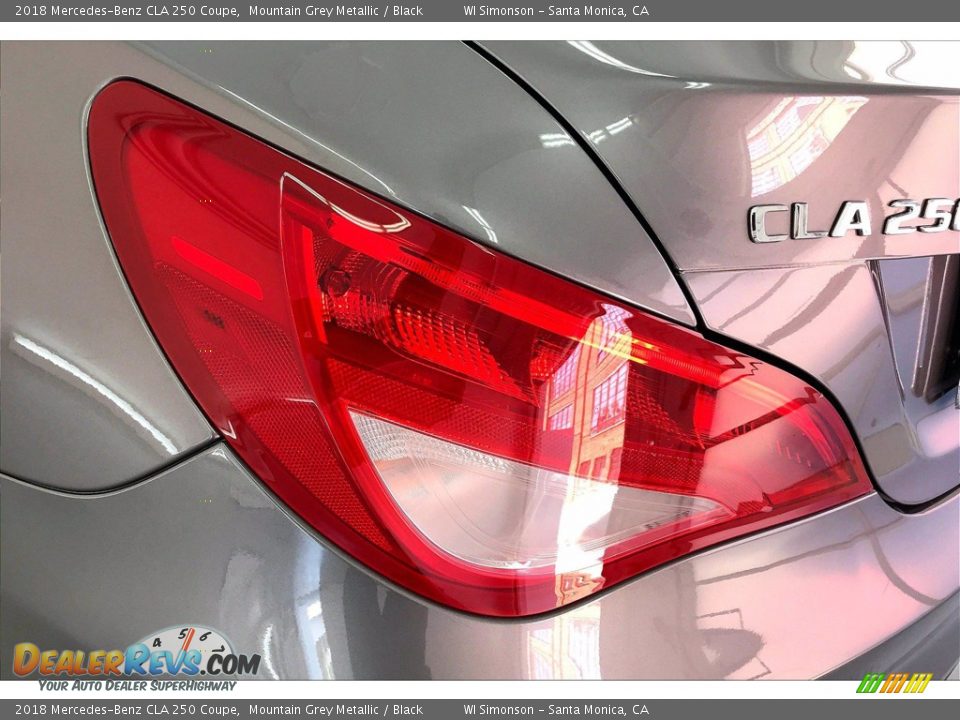 2018 Mercedes-Benz CLA 250 Coupe Mountain Grey Metallic / Black Photo #29