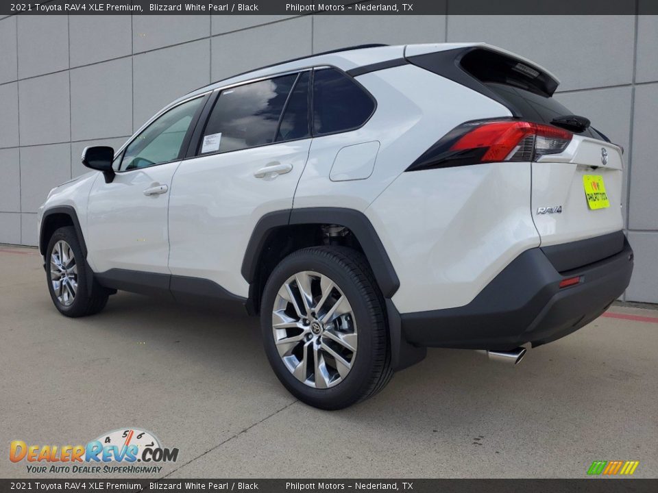 2021 Toyota RAV4 XLE Premium Blizzard White Pearl / Black Photo #11