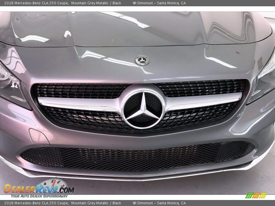 2018 Mercedes-Benz CLA 250 Coupe Mountain Grey Metallic / Black Photo #30