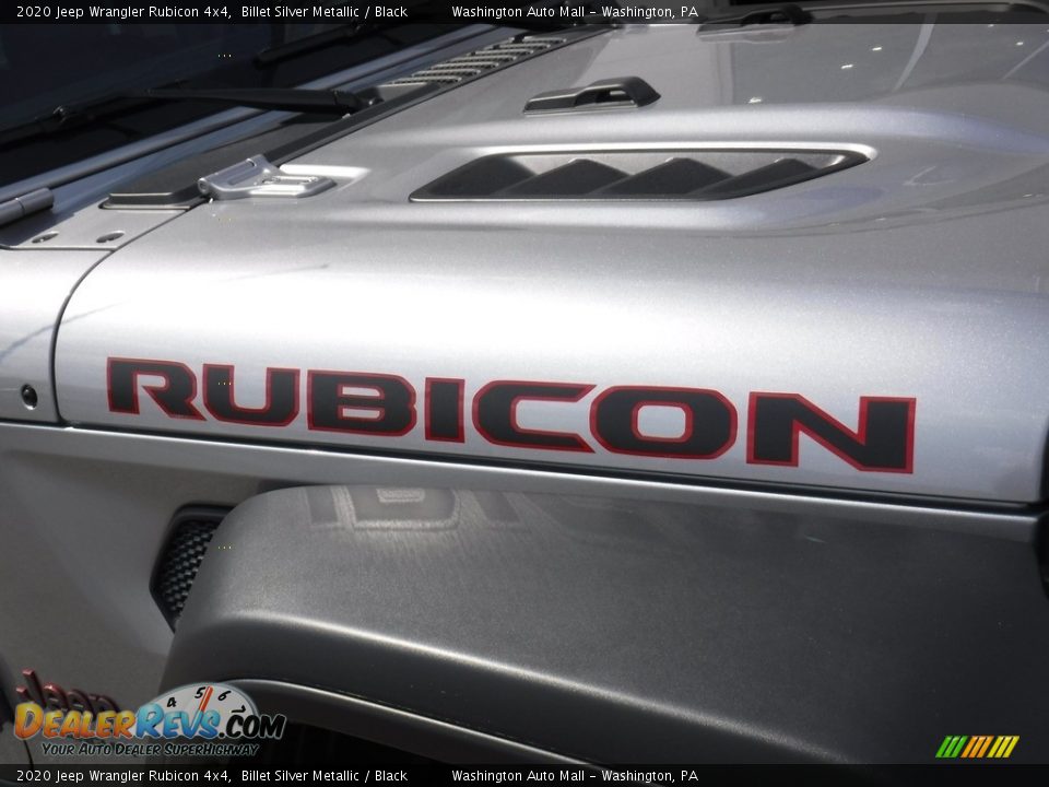 2020 Jeep Wrangler Rubicon 4x4 Billet Silver Metallic / Black Photo #5