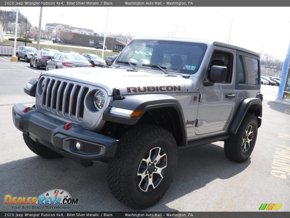 2020 Jeep Wrangler Rubicon 4x4 Billet Silver Metallic / Black Photo #7