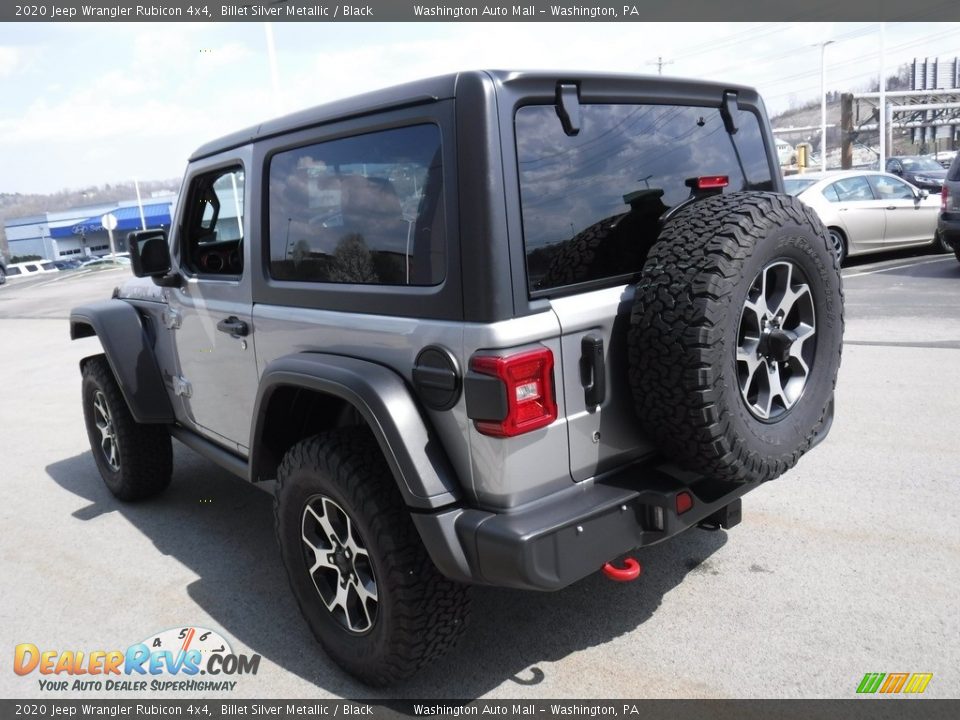 2020 Jeep Wrangler Rubicon 4x4 Billet Silver Metallic / Black Photo #9