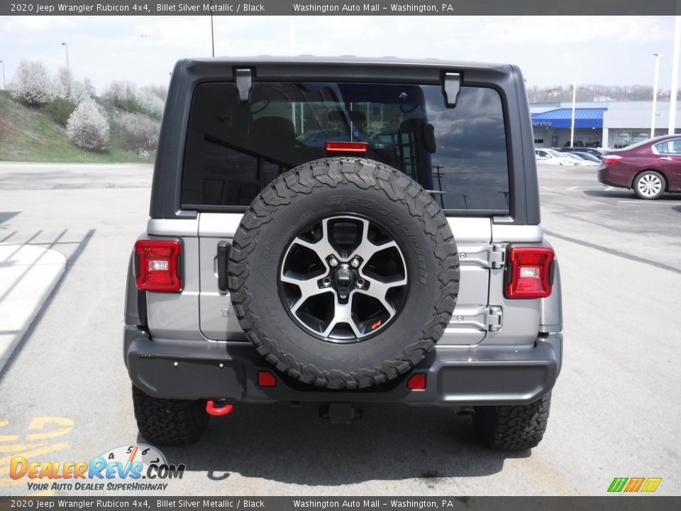 2020 Jeep Wrangler Rubicon 4x4 Billet Silver Metallic / Black Photo #10