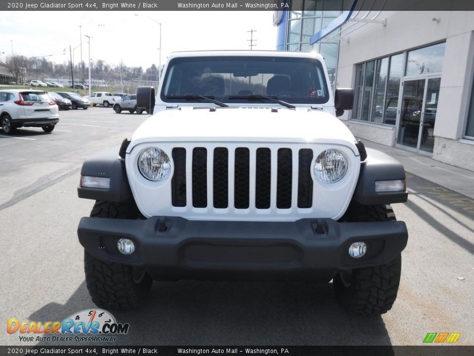 2020 Jeep Gladiator Sport 4x4 Bright White / Black Photo #5