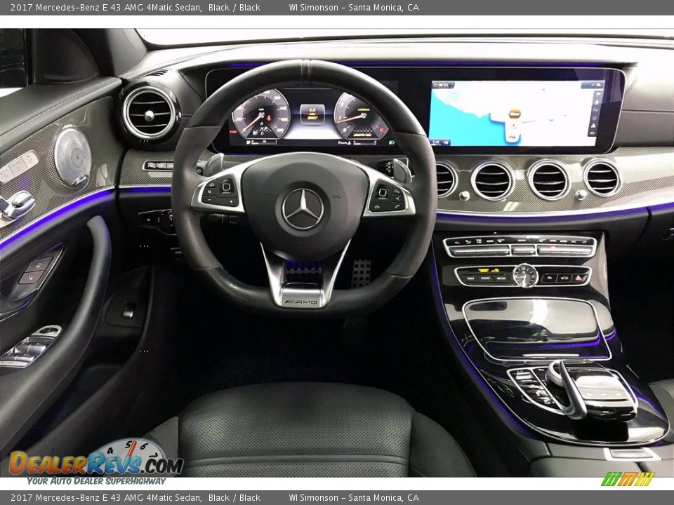 Dashboard of 2017 Mercedes-Benz E 43 AMG 4Matic Sedan Photo #4