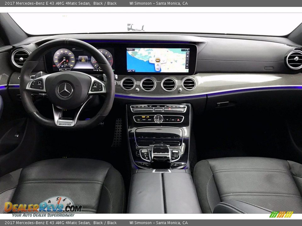 Dashboard of 2017 Mercedes-Benz E 43 AMG 4Matic Sedan Photo #15