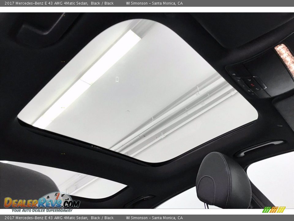 Sunroof of 2017 Mercedes-Benz E 43 AMG 4Matic Sedan Photo #25