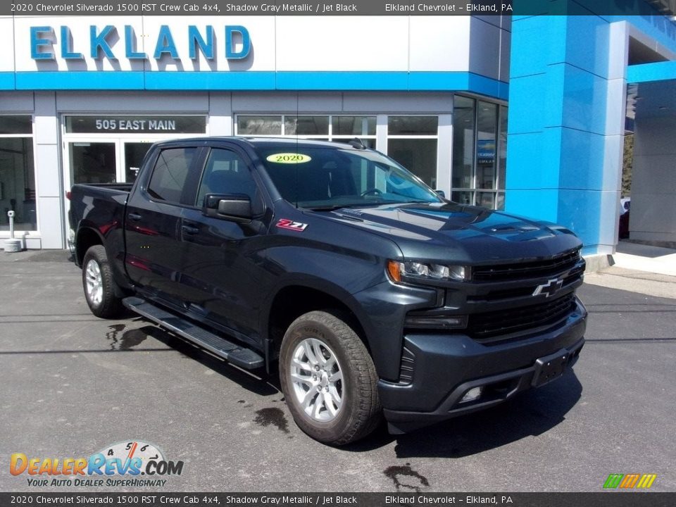 2020 Chevrolet Silverado 1500 RST Crew Cab 4x4 Shadow Gray Metallic / Jet Black Photo #1