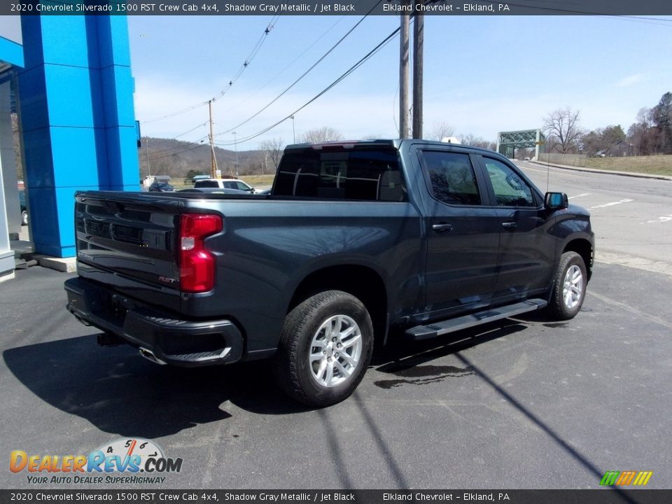 2020 Chevrolet Silverado 1500 RST Crew Cab 4x4 Shadow Gray Metallic / Jet Black Photo #3