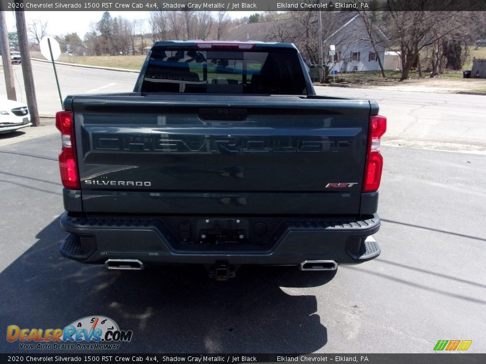 2020 Chevrolet Silverado 1500 RST Crew Cab 4x4 Shadow Gray Metallic / Jet Black Photo #4