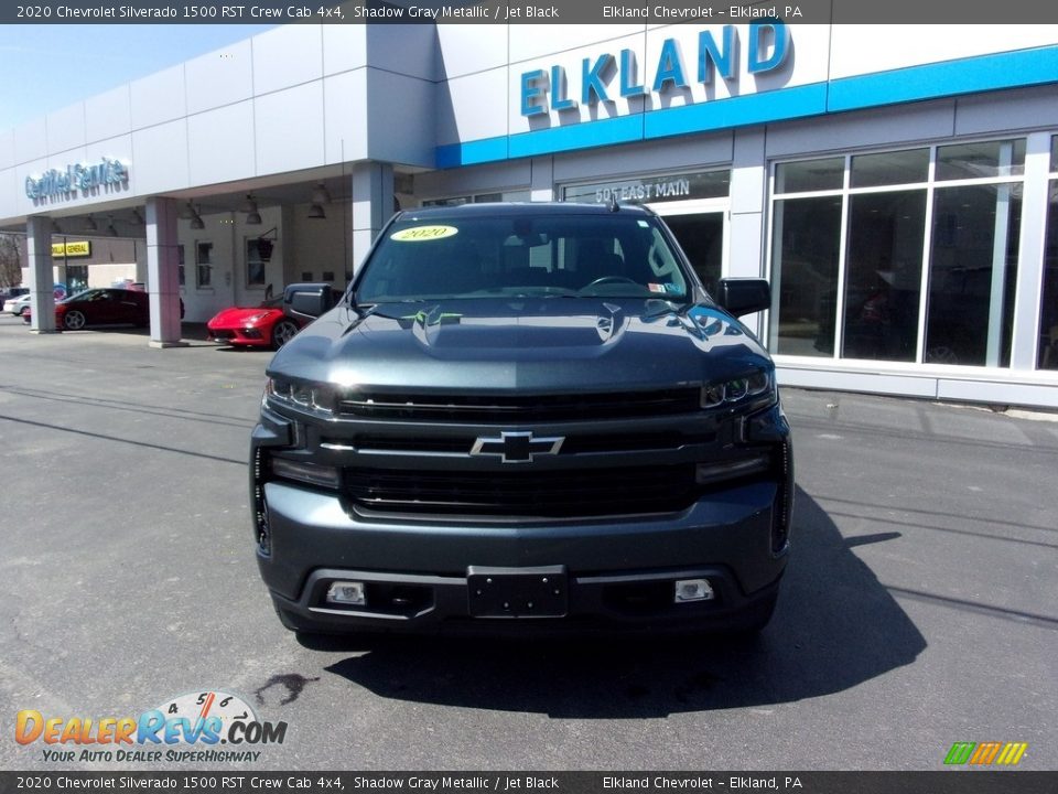 2020 Chevrolet Silverado 1500 RST Crew Cab 4x4 Shadow Gray Metallic / Jet Black Photo #7