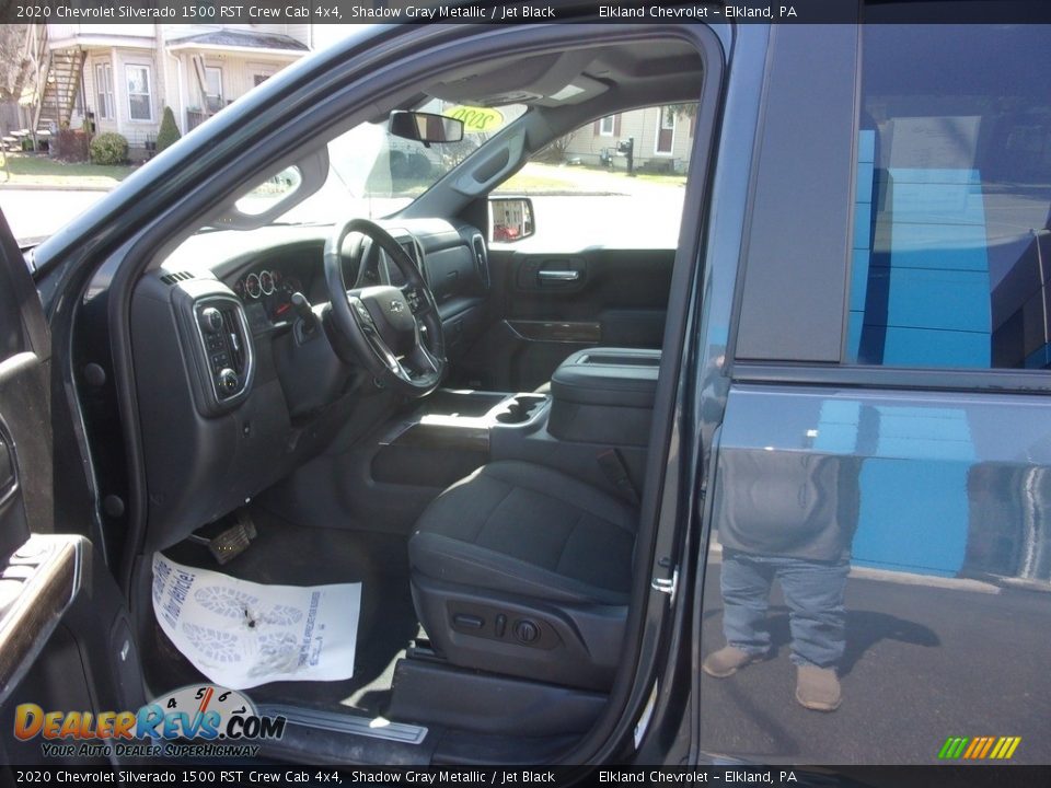 2020 Chevrolet Silverado 1500 RST Crew Cab 4x4 Shadow Gray Metallic / Jet Black Photo #14