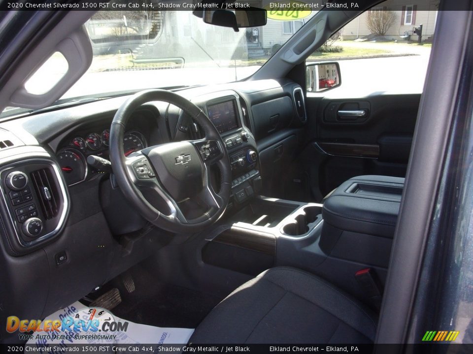 2020 Chevrolet Silverado 1500 RST Crew Cab 4x4 Shadow Gray Metallic / Jet Black Photo #15