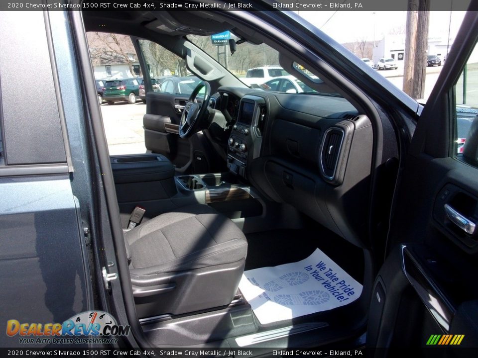 2020 Chevrolet Silverado 1500 RST Crew Cab 4x4 Shadow Gray Metallic / Jet Black Photo #18
