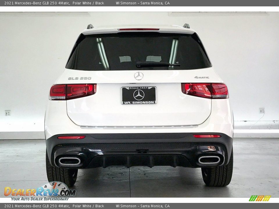 2021 Mercedes-Benz GLB 250 4Matic Polar White / Black Photo #3