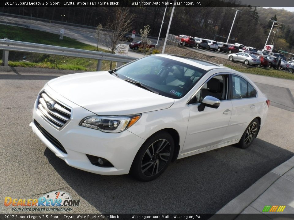 2017 Subaru Legacy 2.5i Sport Crystal White Pearl / Slate Black Photo #12