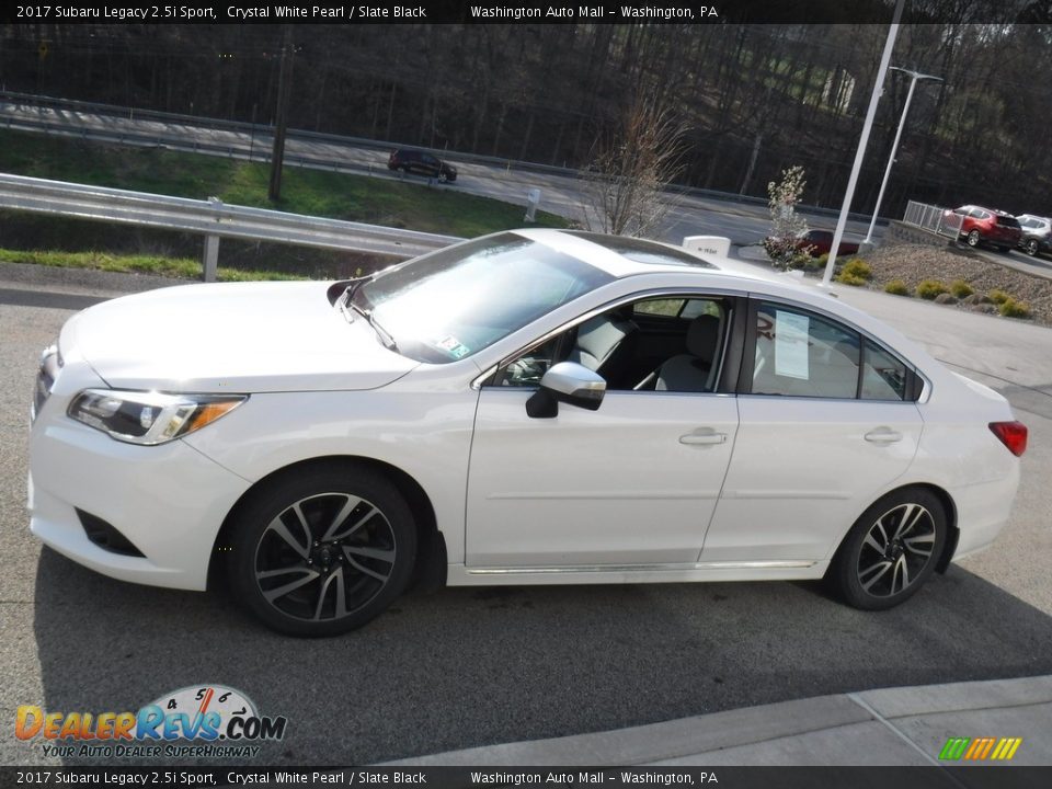 2017 Subaru Legacy 2.5i Sport Crystal White Pearl / Slate Black Photo #13