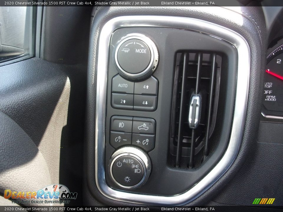 2020 Chevrolet Silverado 1500 RST Crew Cab 4x4 Shadow Gray Metallic / Jet Black Photo #27