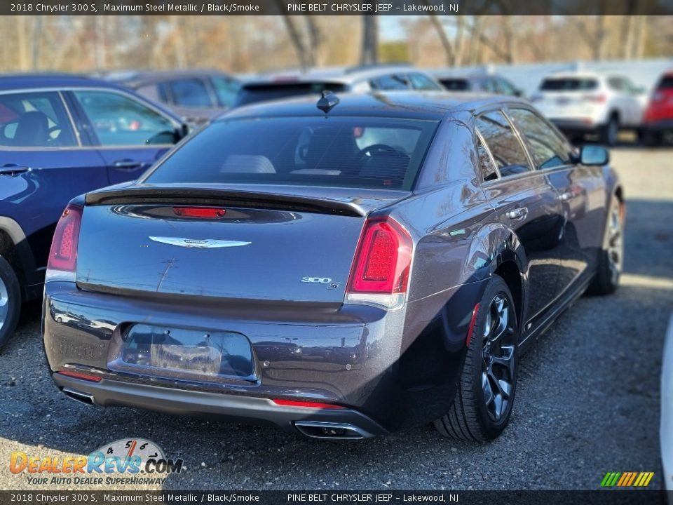 2018 Chrysler 300 S Maximum Steel Metallic / Black/Smoke Photo #3