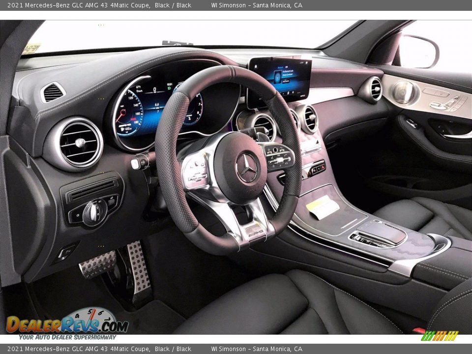 2021 Mercedes-Benz GLC AMG 43 4Matic Coupe Black / Black Photo #4