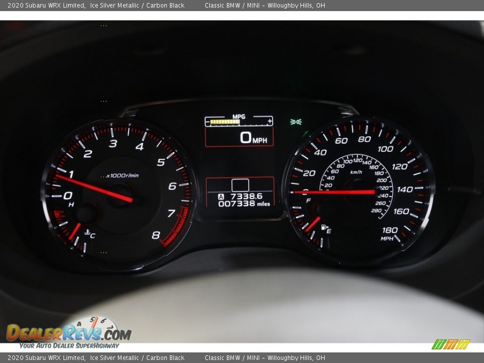 2020 Subaru WRX Limited Gauges Photo #8