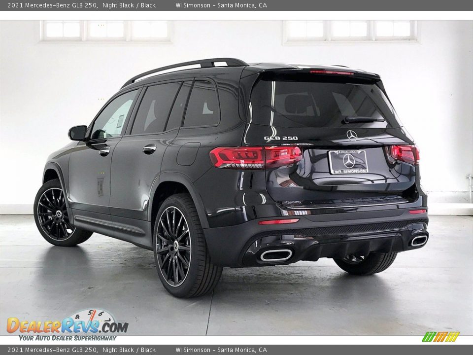 2021 Mercedes-Benz GLB 250 Night Black / Black Photo #2