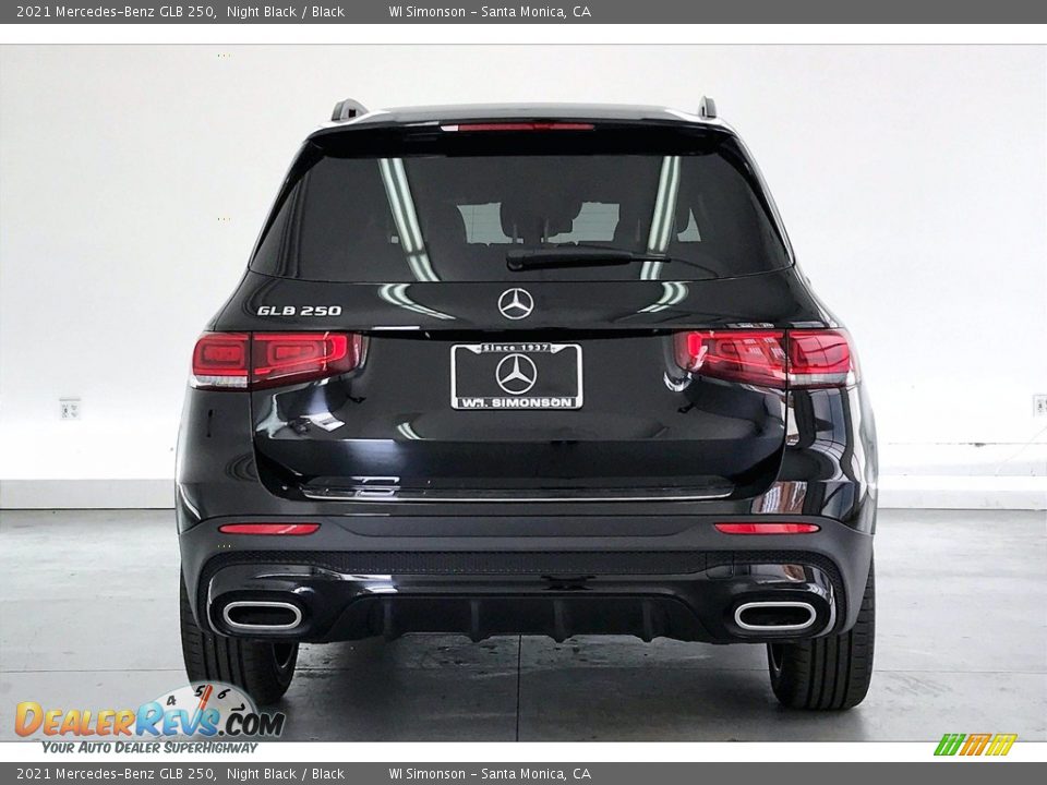 2021 Mercedes-Benz GLB 250 Night Black / Black Photo #3