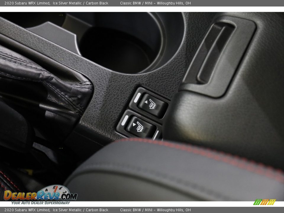 2020 Subaru WRX Limited Ice Silver Metallic / Carbon Black Photo #18